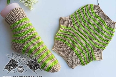 Mulberry Knit Ear Warmer Free Pattern Crazy Hands