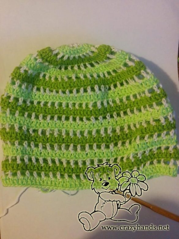 Crochet Baby Boy Hat Free Pattern · Crazy Hands