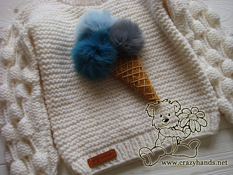 knit ice cream on the oversized knit sweater - photo 2