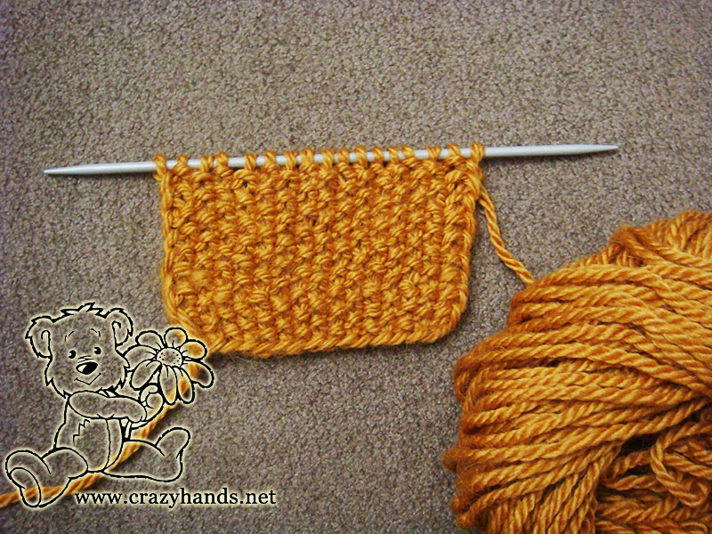 cast on seed stitch knit headband