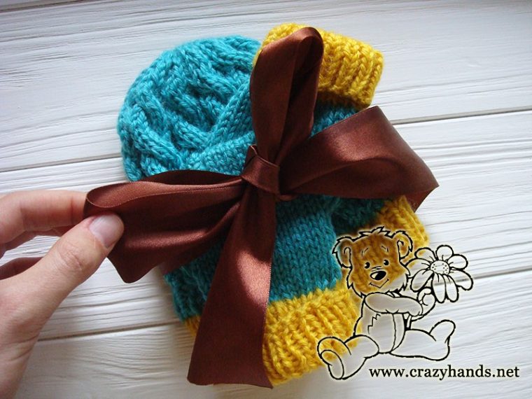 Thumbless Knit Baby Mittens Free Pattern · Crazy Hands