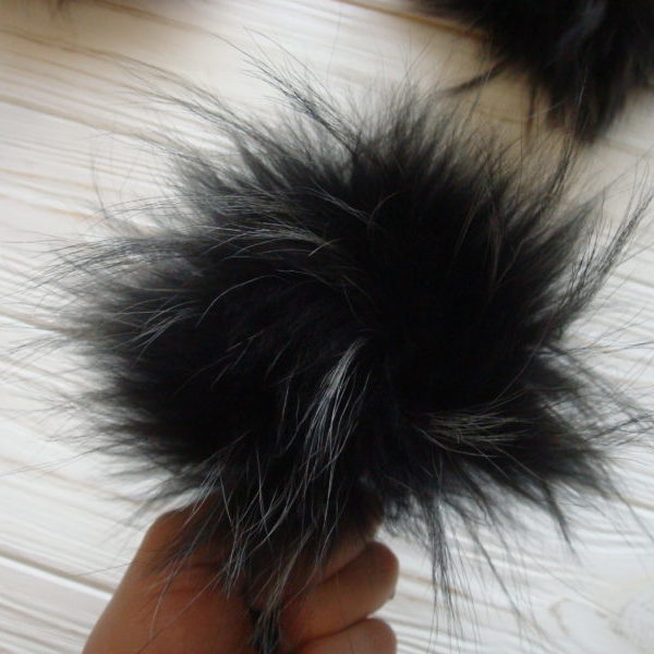 Fur Pom Poms Archives · Crazy Hands Knitting