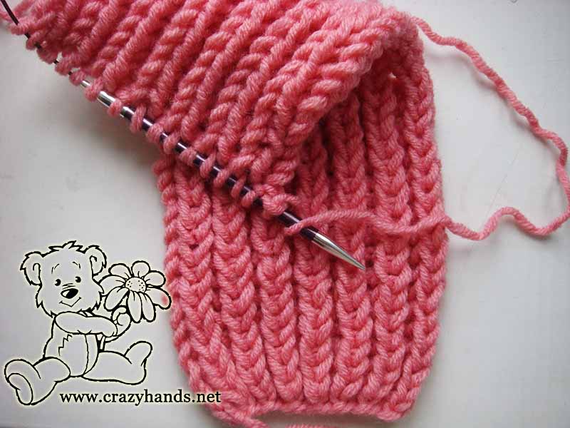 Fisherman's Rib Knit Headband Free Pattern · Crazy Hands