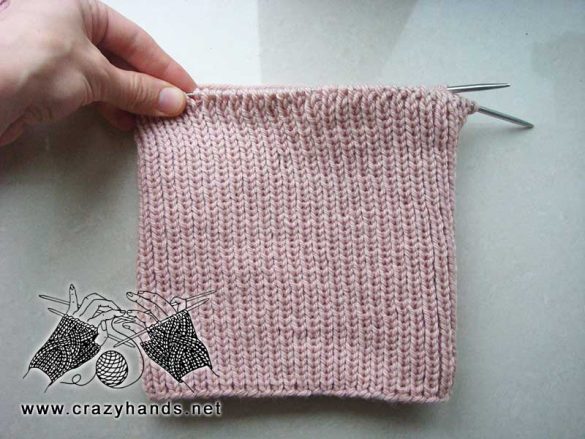 Queen Ribbed Knit Beanie Free Pattern · Crazy Hands