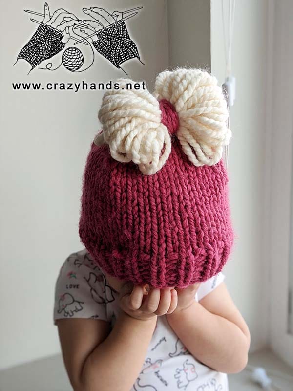 super easy chunky hat for toddlers