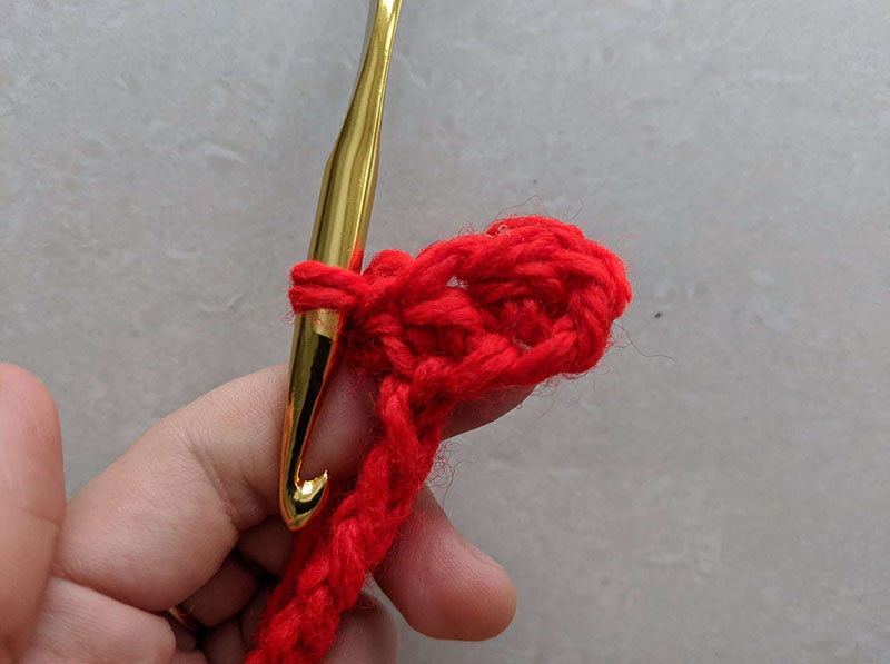 half double crochet stitch