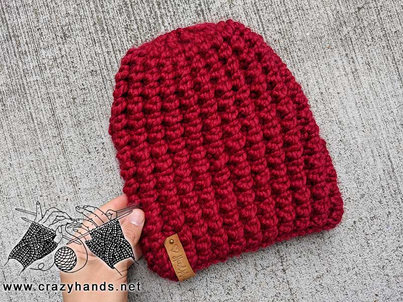 Can you knit a best sale hat with straight needles