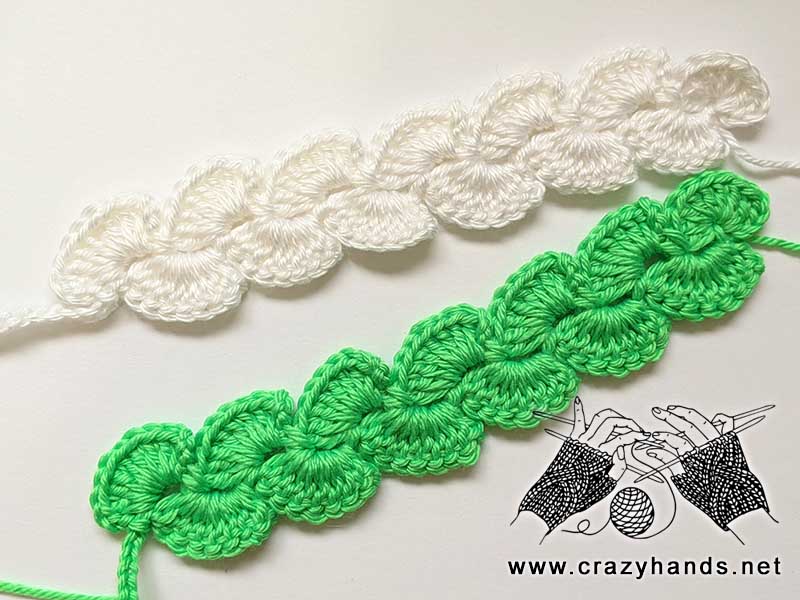 crochet lace headband