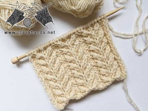 Foxgloves Knit Stitch Free Pattern · Crazy Hands