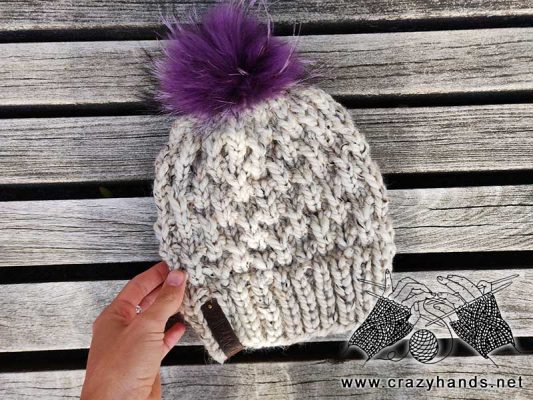 Aurora Knit Hat Free Pattern · Crazy Hands