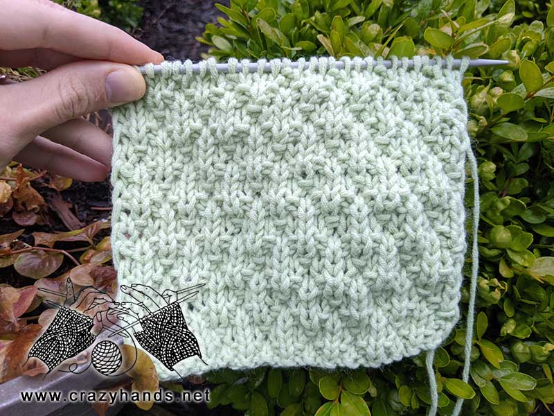 daylily knit stitch pattern