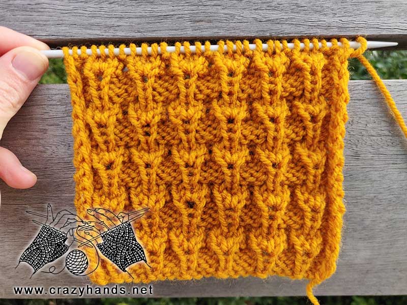torch stitch can be used for knitting pillowcases, blankets, scarves, and more