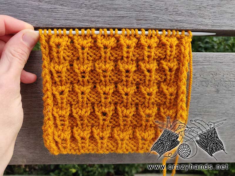 torch knit stitch pattern