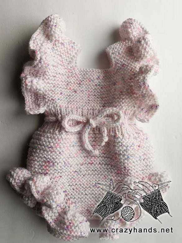 Knit Baby Onesie Free Pattern · Crazy Hands