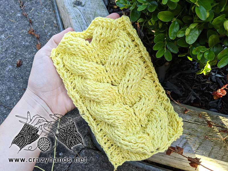 crochet cable stitch pattern