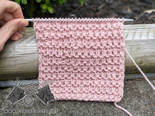 Fuse Knit Stitch Free Pattern · Crazy Hands