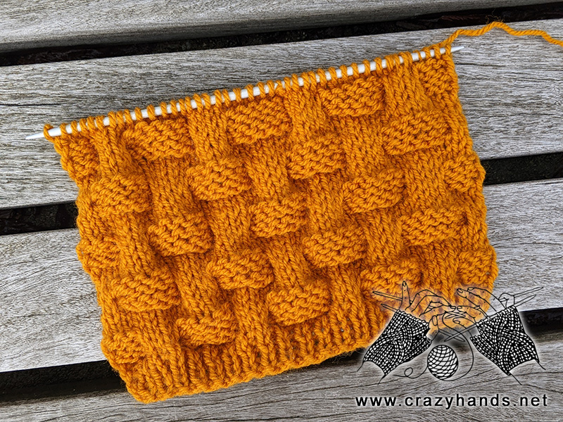 juliet knit stitch - simple stitch to mimic basket weave look