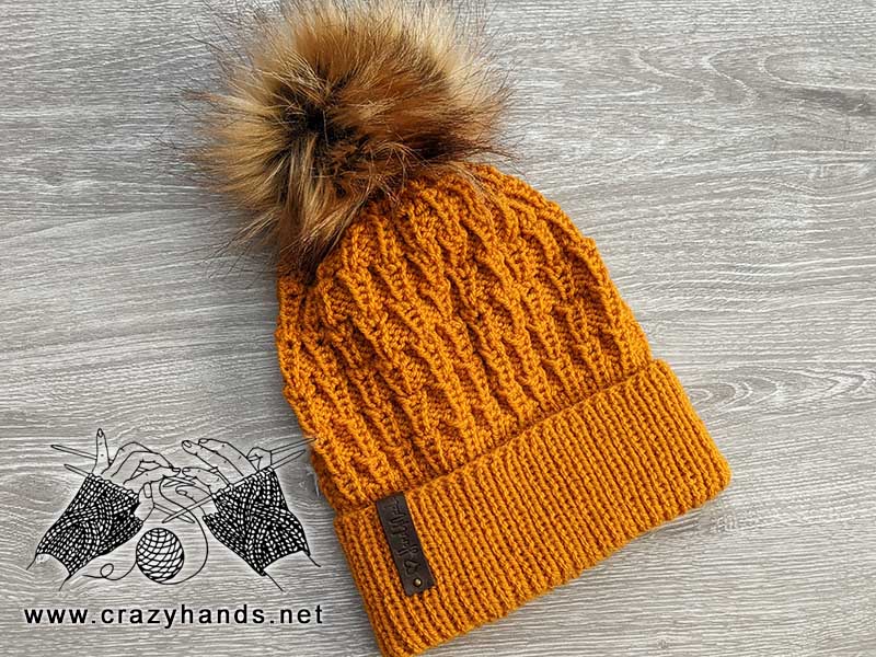 torch knit hat pattern