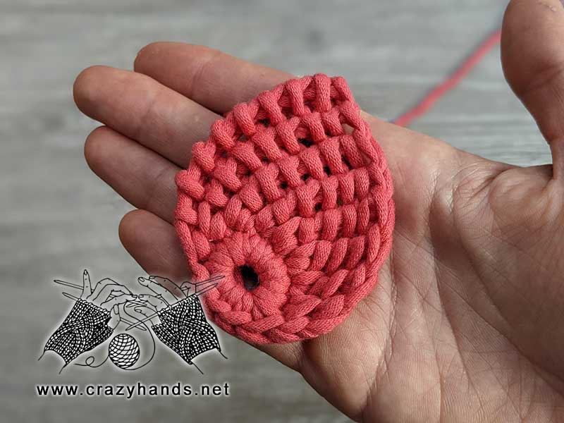 crochet tunisian leaf pattern 