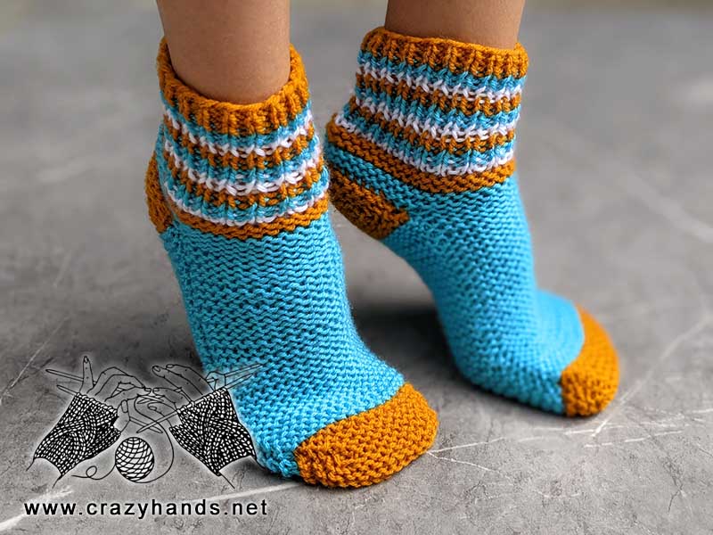 Socks Free Knitting Patterns · Crazy Hands