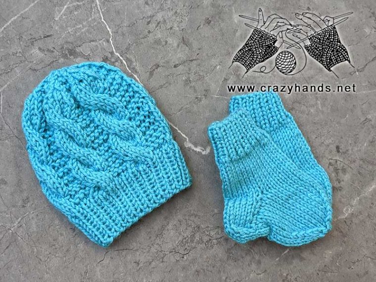 Preemie (Newborn) Baby Knit Socks Free Pattern · Crazy Hands