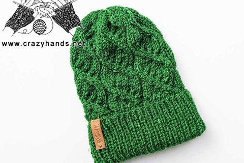 Caterpillar Super Bulky Knit Hat Free Pattern · Crazy Hands