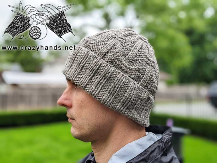 Knit Vintage Men's Hat Free Pattern · Crazy Hands