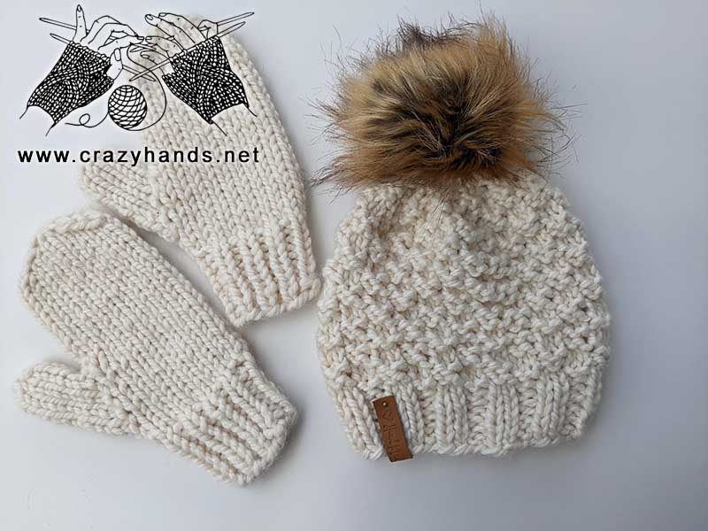 Ads-Free Foxglove Knit Hat Pattern · Crazy Hands