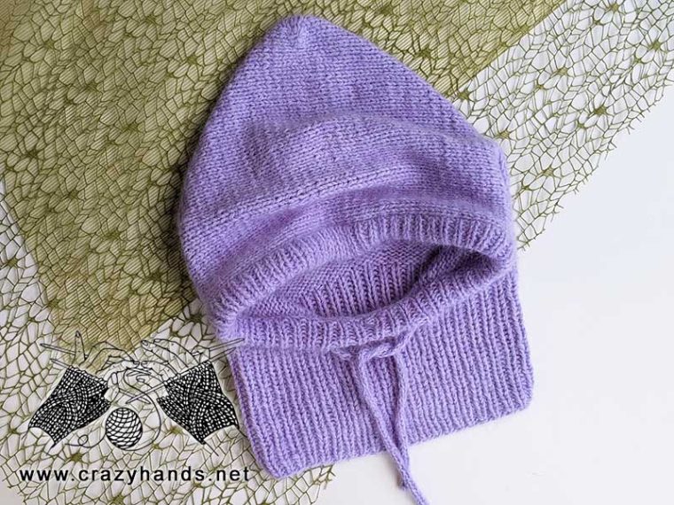 Hooded Cowl Free Knitting Pattern · Crazy Hands