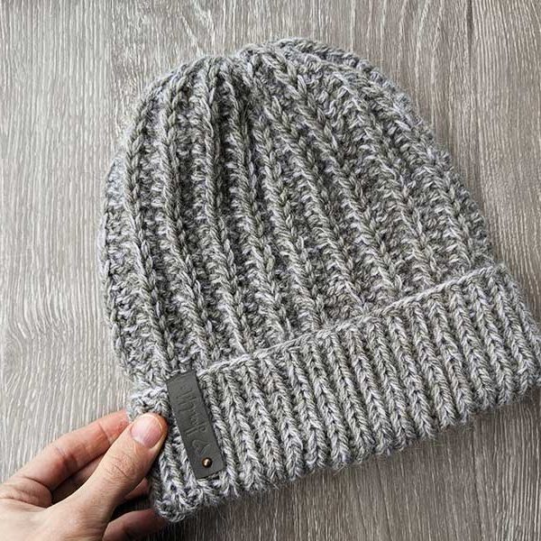 unisex winter knit hat pattern