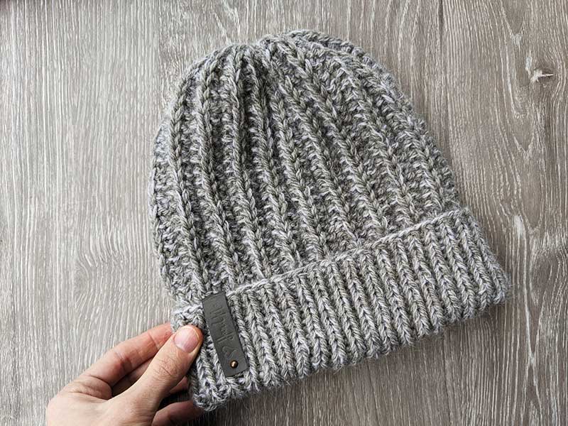 unisex winter knit hat pattern