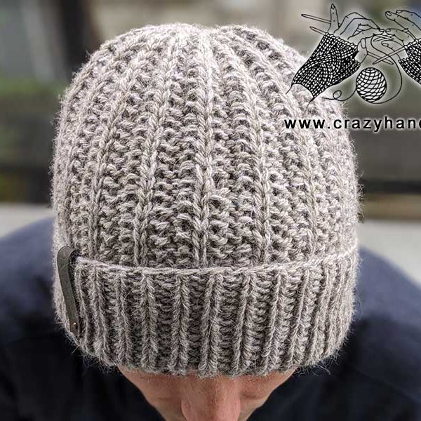 Ads-Free Unisex Winter Hat Knitting Pattern · Crazy Hands