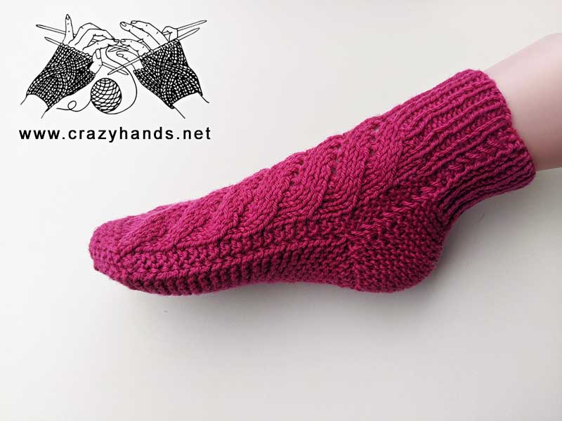 seamless knit lace socks for women