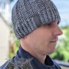 knit and purl hat for men