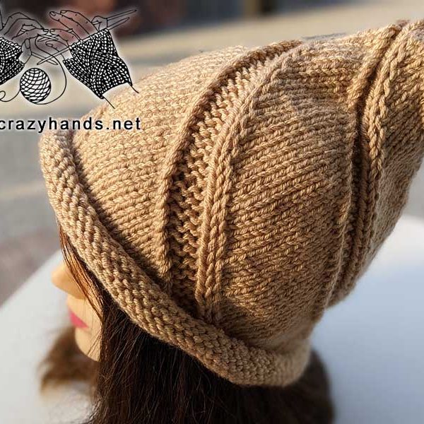 swirl knit hat pattern