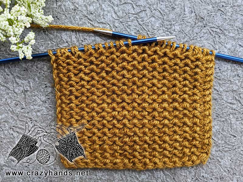 knit elastic stretchy stitch pattern