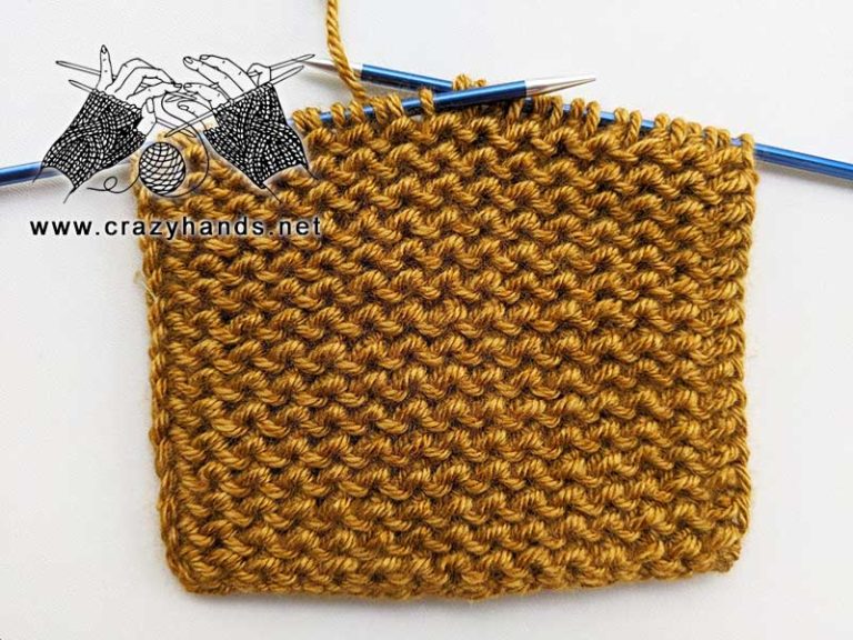 Free Knit Stretchy (Elastic) Stitch Pattern · Crazy Hands