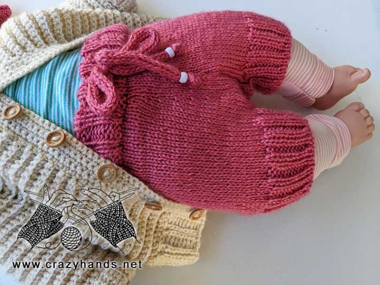 Free Knit Baby Diaper Cover Pattern · Crazy Hands