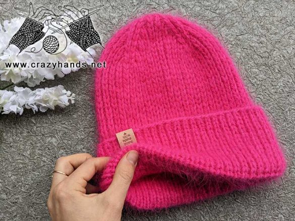 Free Knit Barbie-Style Winter Hat Pattern · Crazy Hands