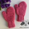 knit child mittens