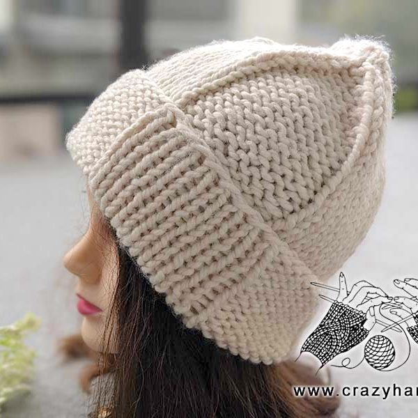 knit wool ease quick & thick hat pattern