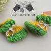 knit baby booties socks
