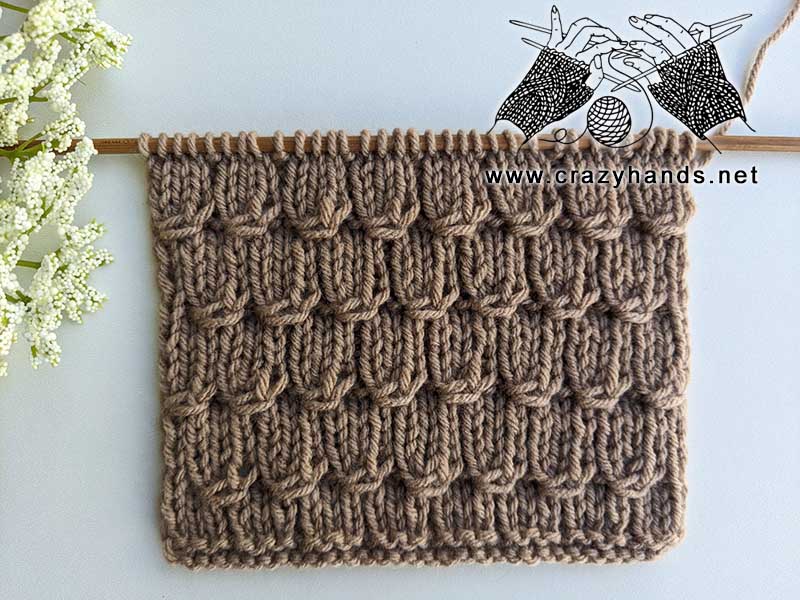 knit scarf stitch pattern