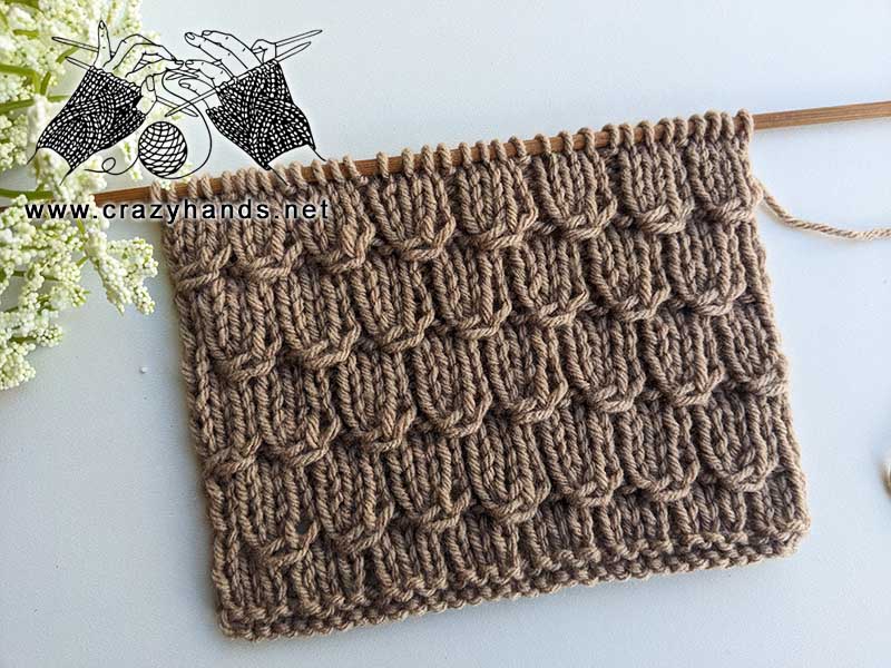 knit scarf stitch