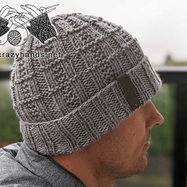 knit and purl hat for men