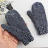 knit toddler mittens