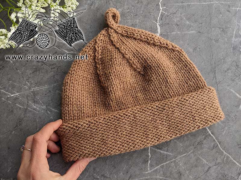 knit bus driver (docker) hat pattern