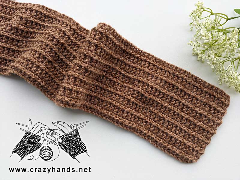 knit one row scarf