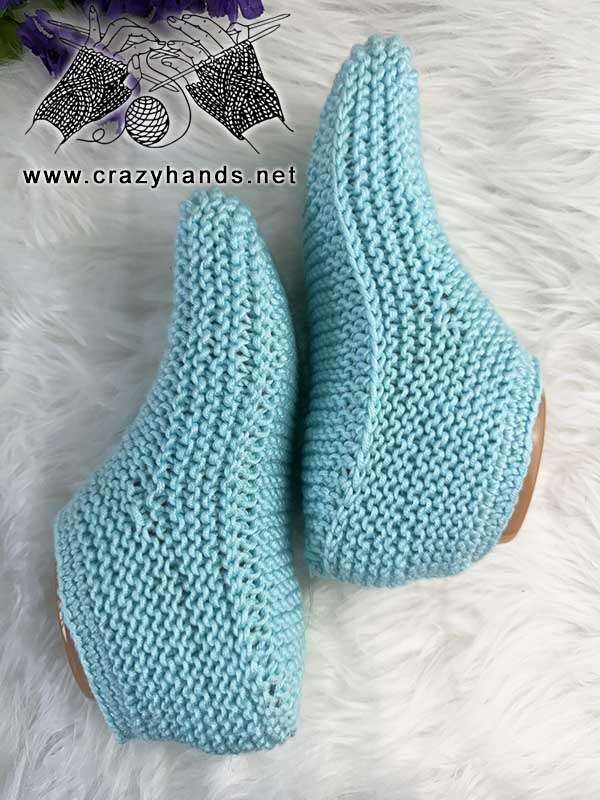 knit cozy house slippers
